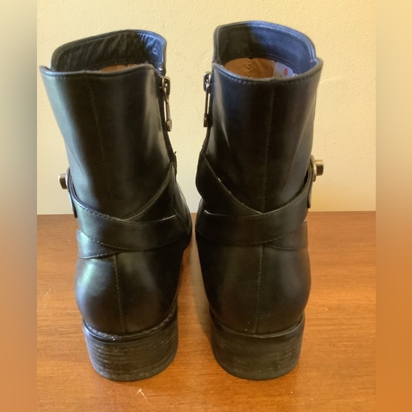 Blondo Waterproof Black Leather Boots with AquaProtect - Size 8.5 - Picture 10 of 11